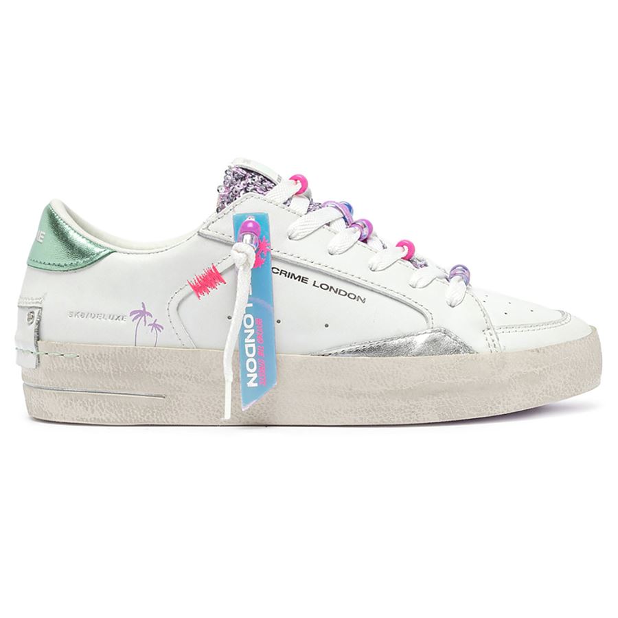 Sk8 Deluxe Aqua Charms sneakers da donna Crime London | 20100PP7B10